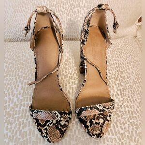 ASOS Snakeskin Patterned Women's Heels in EUC
